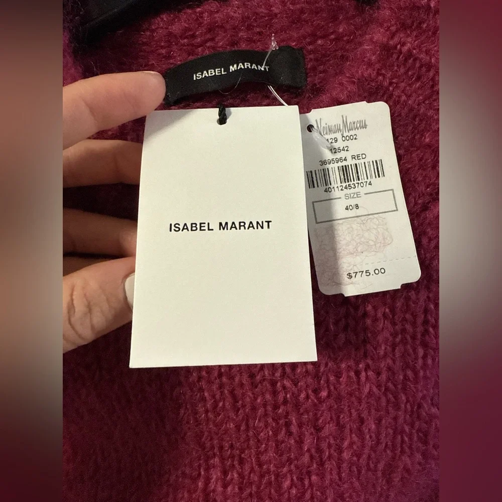 Isabel Marant Elise Blouson Sleeve Sweater
In Raspberry - Picture 4 of 7